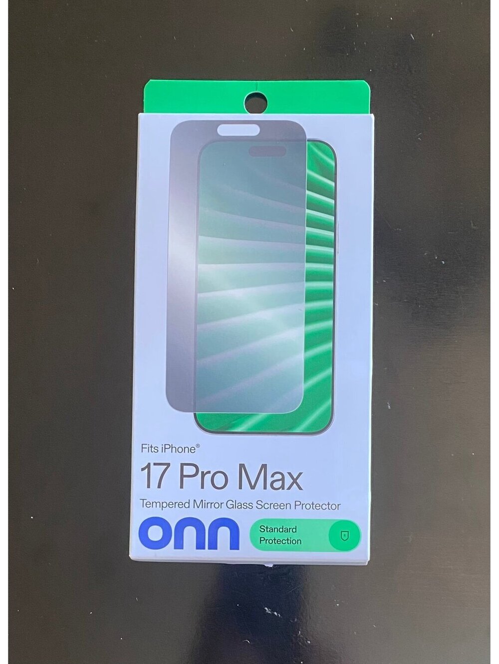 Onn Mirror Glass Screen Protector for iPhone 17 Pro Max
